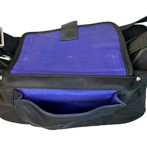 JUICY COUTURE BLACK ADJUSTABLE SINGLE STRAP  CROSSBODY OR SHOULDER BAG - Picture 9 of 12